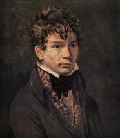 David, Jacques-Louis - Portrait of Ingres